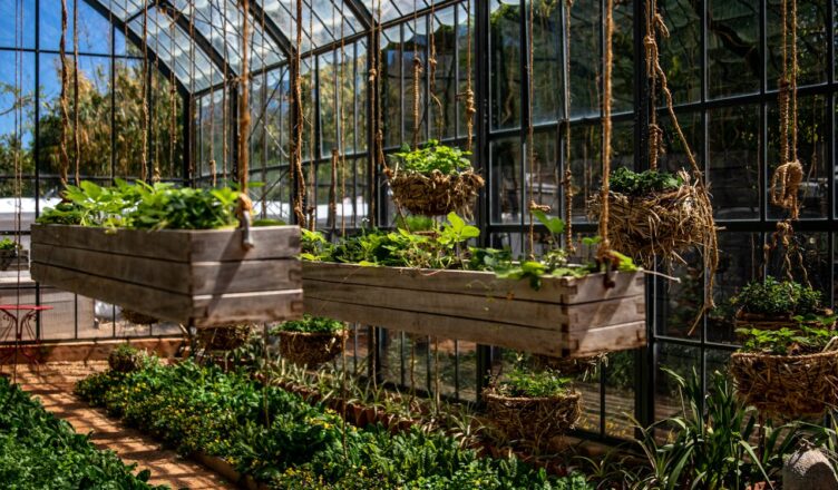 Jardinières en bois